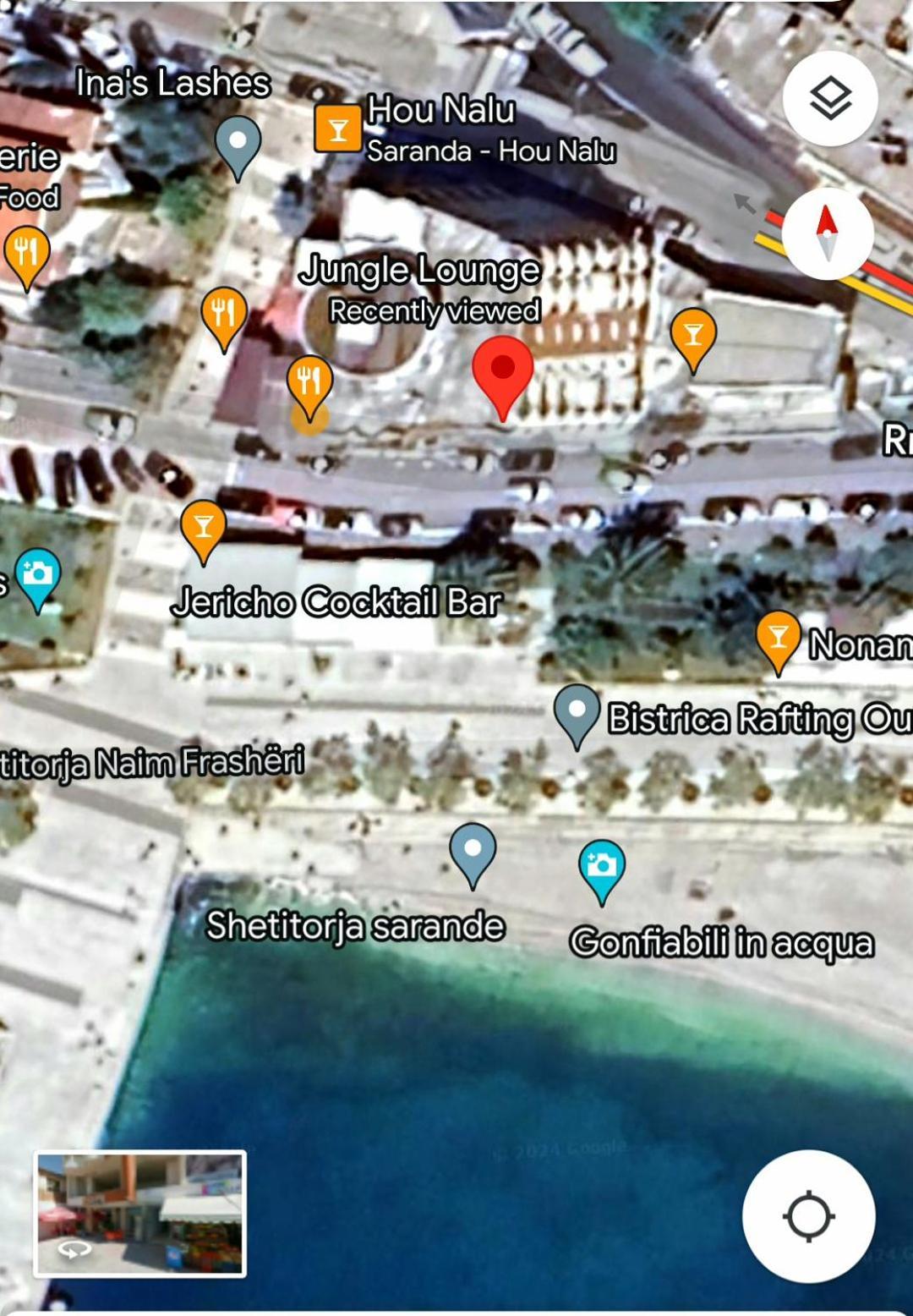 Saranda Promenade Apts Exteriör bild